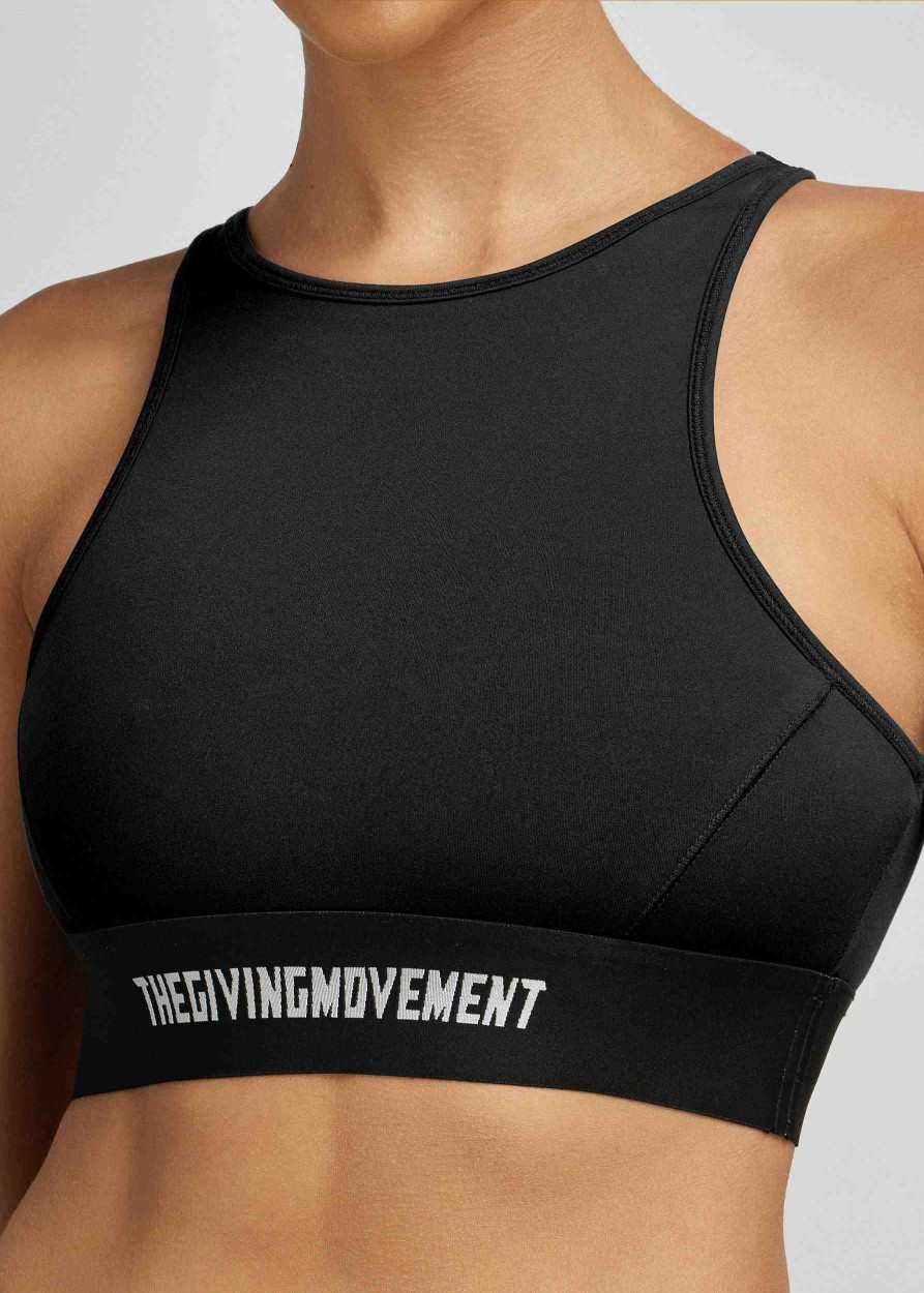 Buy The Giving Movement Blue Lulu Sports Bra in Softskin100© for